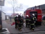 Alarm przeciwpoarowy w szkole - 1 kwietnia 2011r