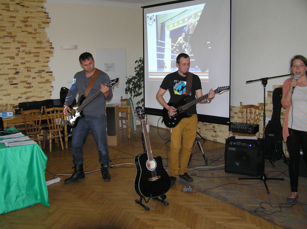 Występ naszej kapeli w Debrznie
