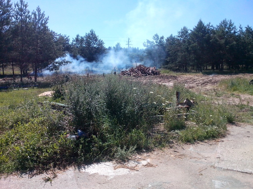 Miał być pożar były ogniska