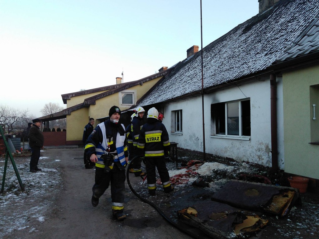 Pożar w mieszkaniu – Skoki