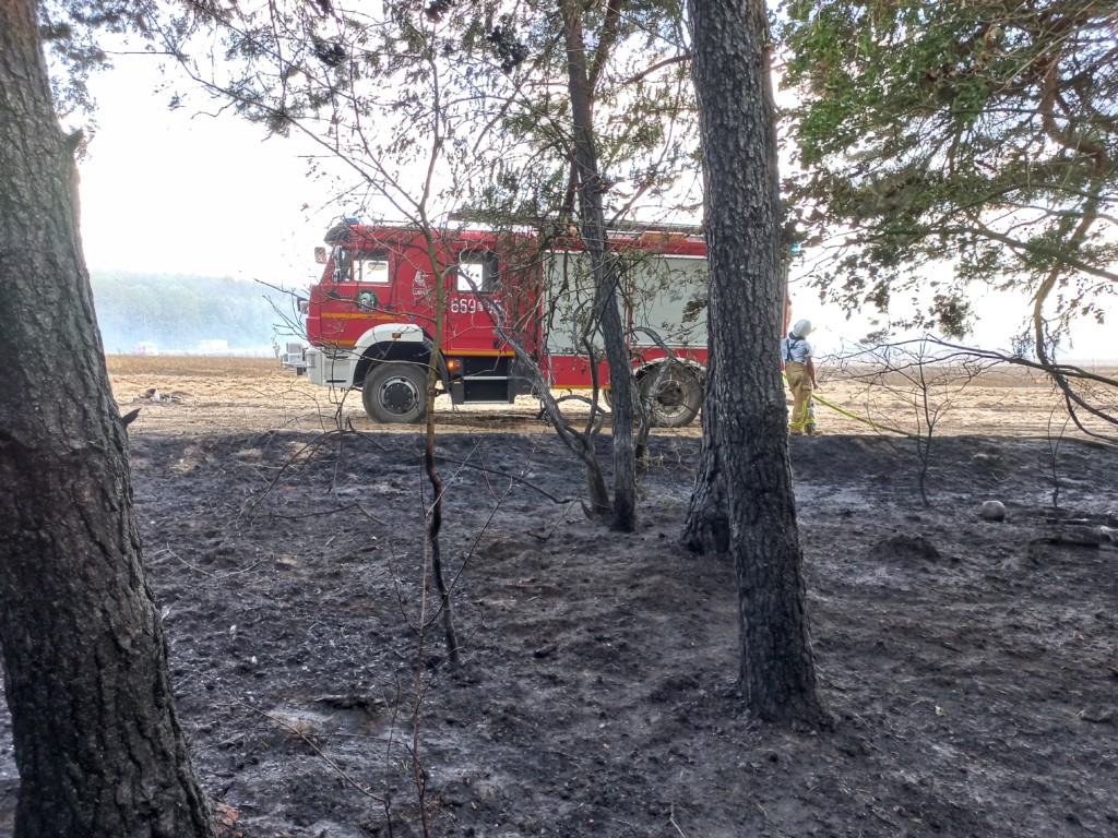 Ponad 70ha w ogniu – Samborsko