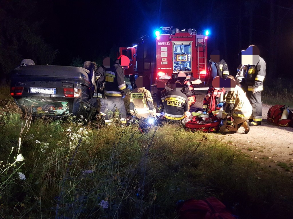 Tragedia na leśnej drodze