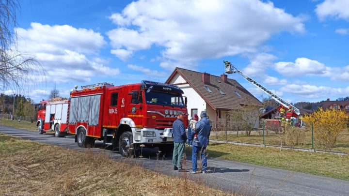 Pożar komina – Okonek