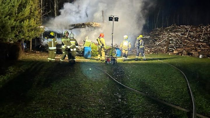 Tragiczny pożar w Brokęcinie