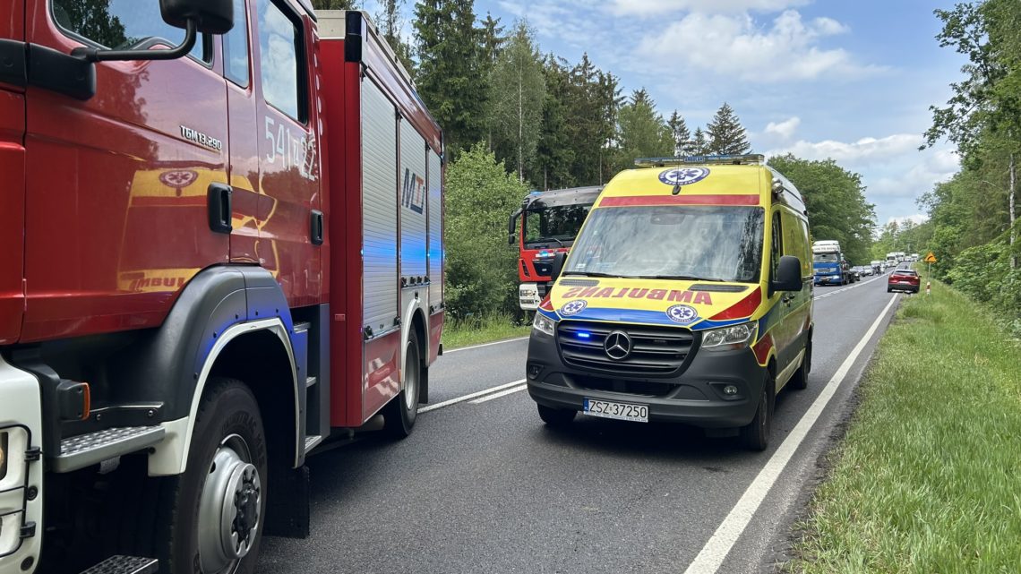 Wypadek na trasie Lotyń – Turowo