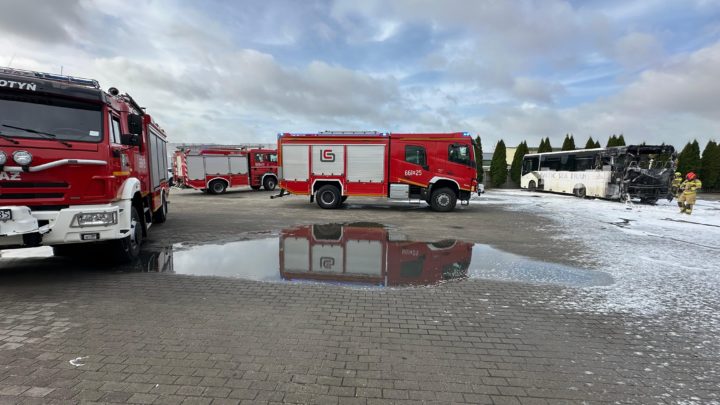 Pożar autobusu