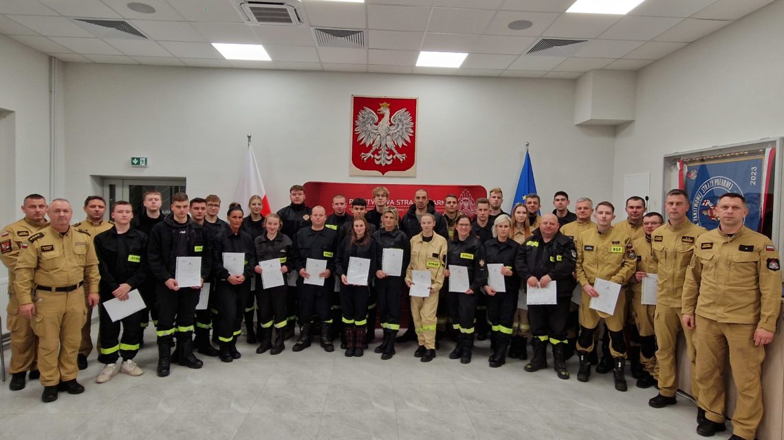 Szkolenie strażaków ratowników OSP