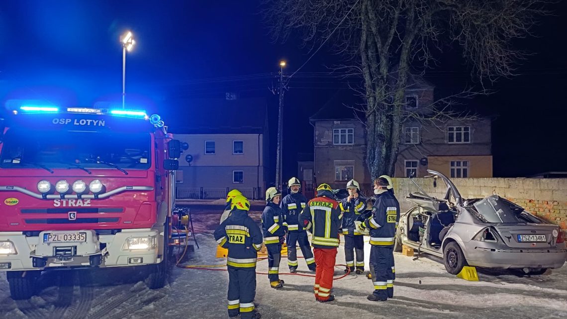 Ćwiczenia MDP i JOT z ratownictwa drogowego