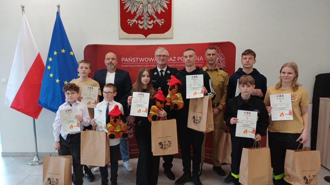 Powiatowe eliminacje OTWP „Młodzież Zapobiega Pożarom”